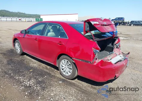 2012 Toyota Camry Hybrid Le из США, поврежденный, VIN 4T1BD1FK5CU033161